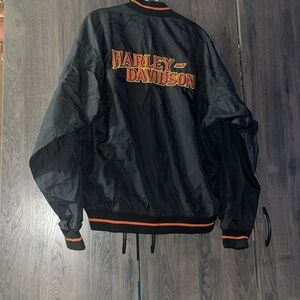 Vintage Harley-Davidson bomber jacket size large